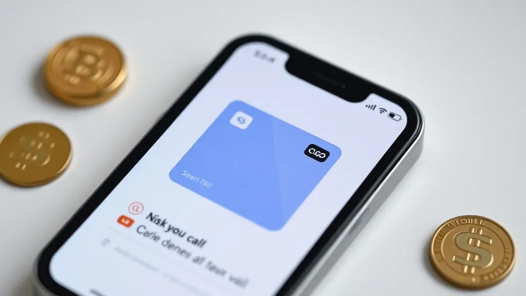 A close up of a modern smartphone showing a digital wallet i